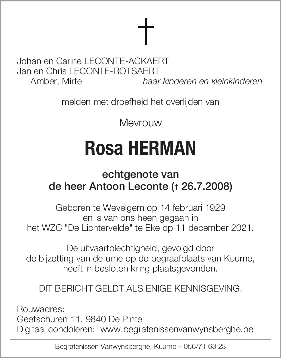 Rosa Herman