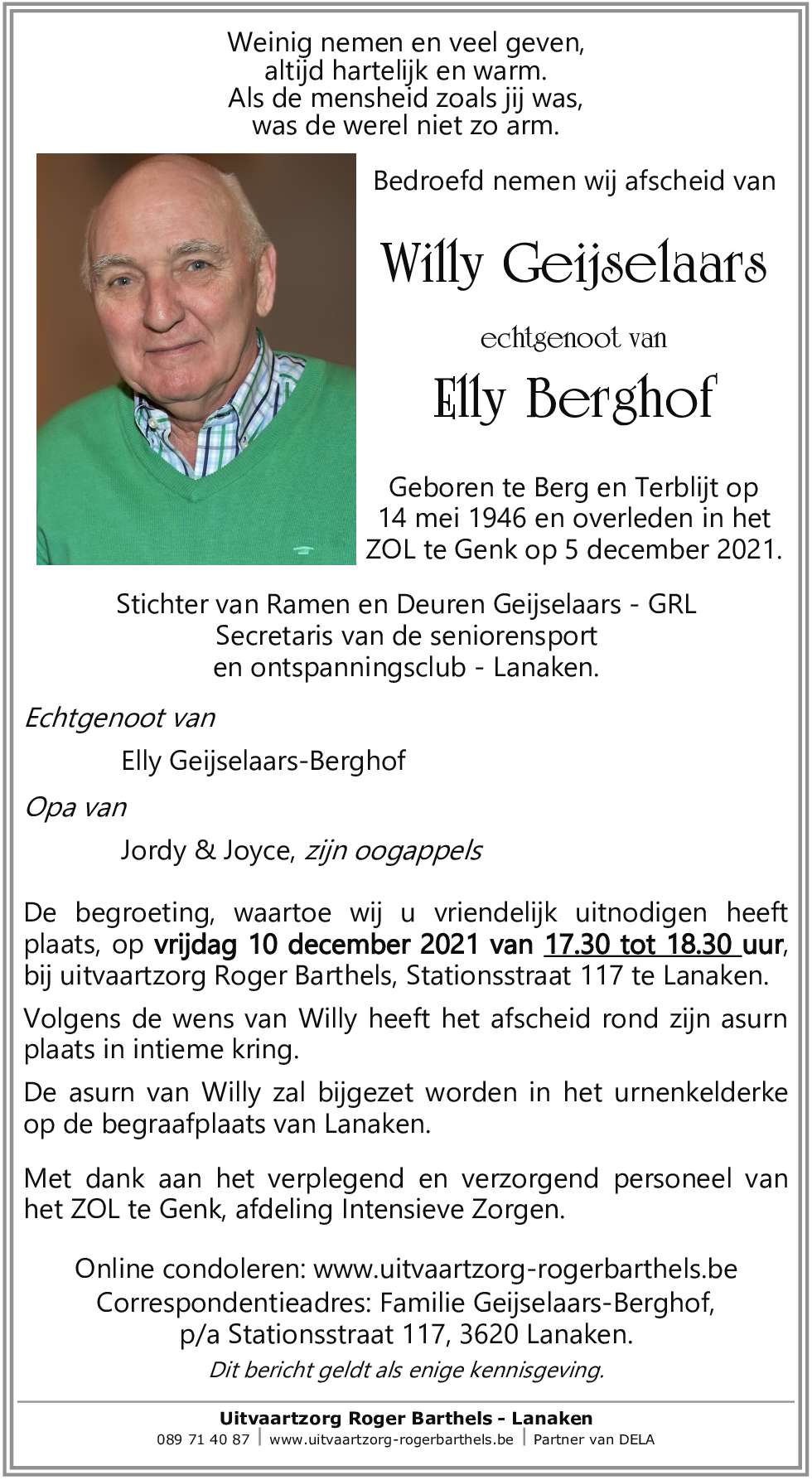 Willy Geijselaars