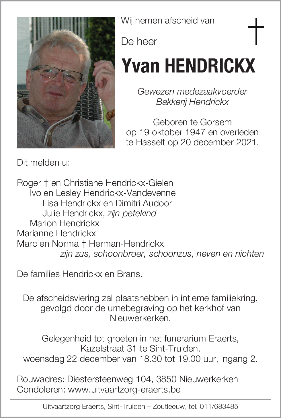 Yvan Hendrickx