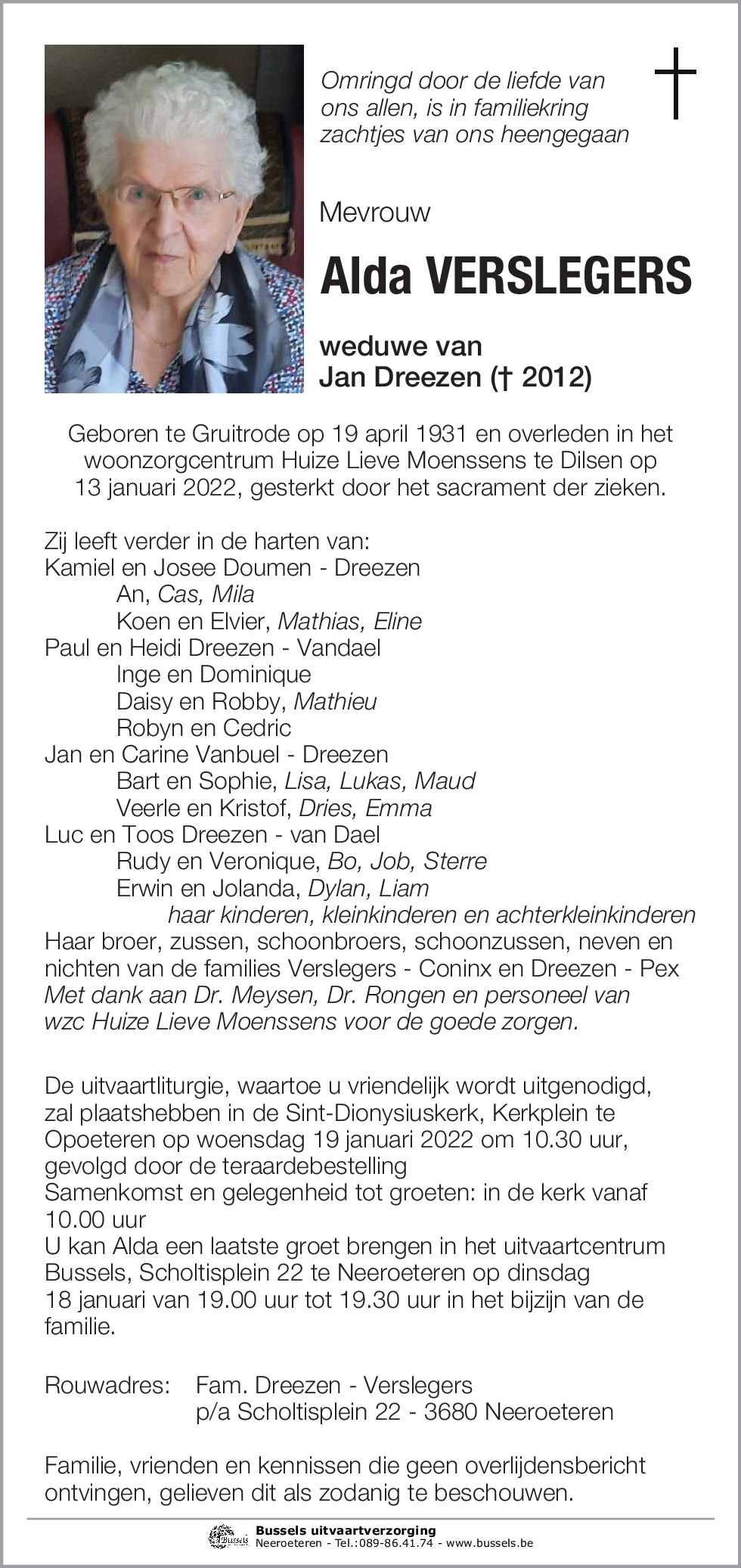 Alda VERSLEGERS