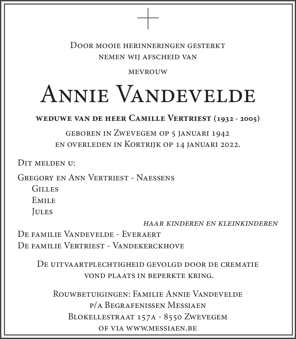 Annie Vandevelde