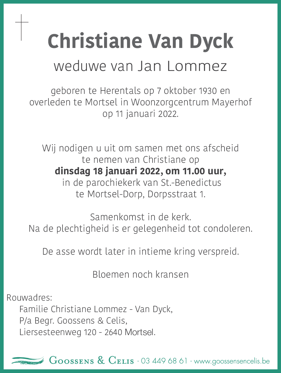 Christiane Van Dyck