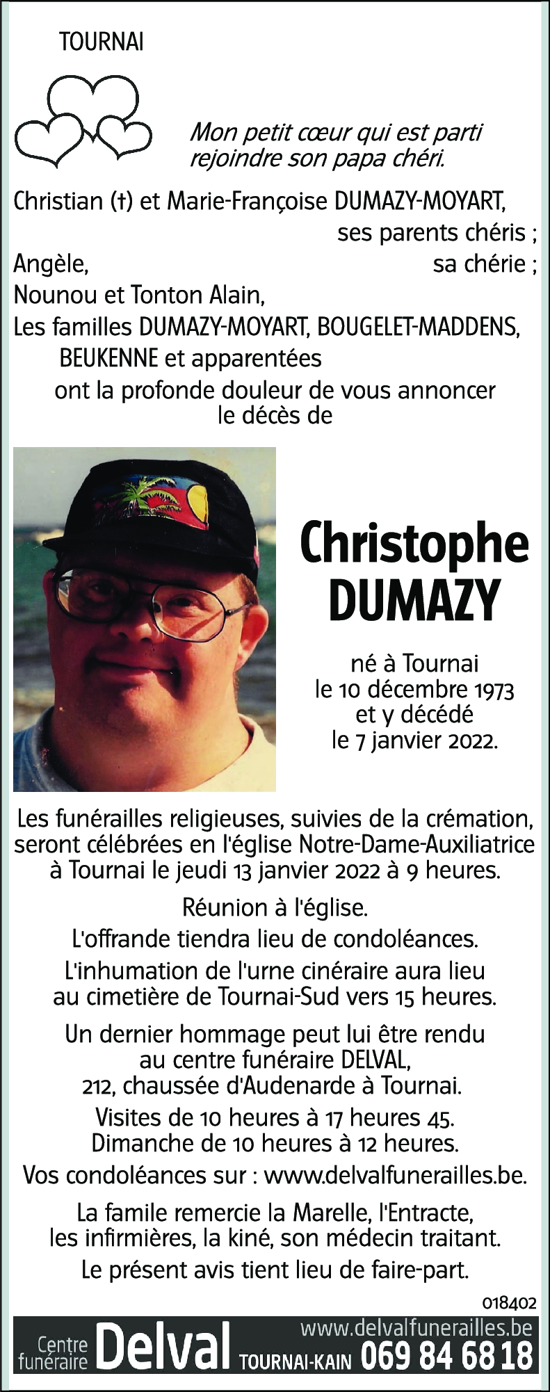 Christophe DUMAZY
