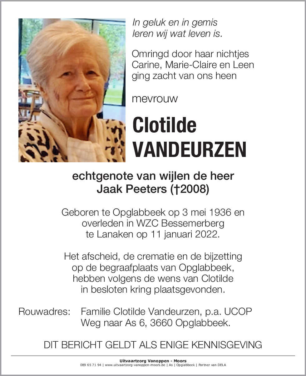 Clotilde Vandeurzen