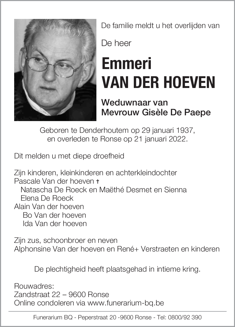 Emmeri Van der Hoeven