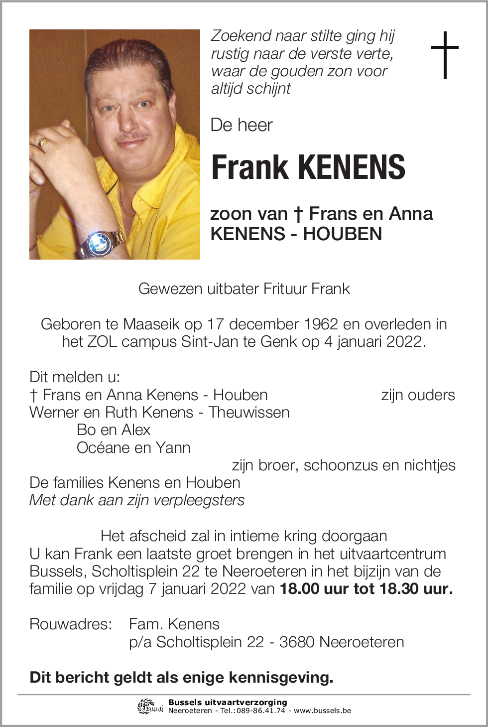 Frank KENENS