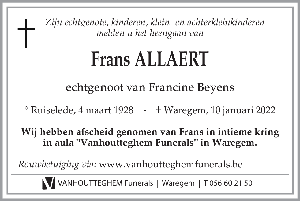 Frans ALLAERT