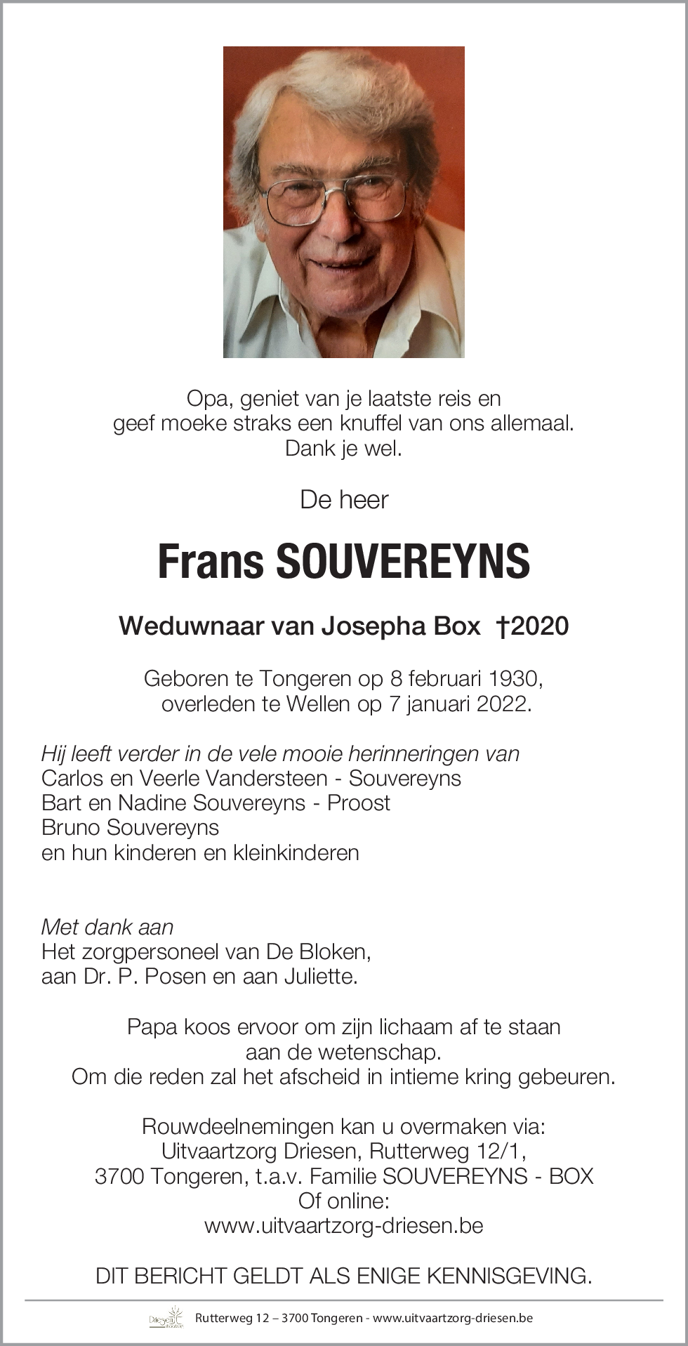 Frans Souvereyns