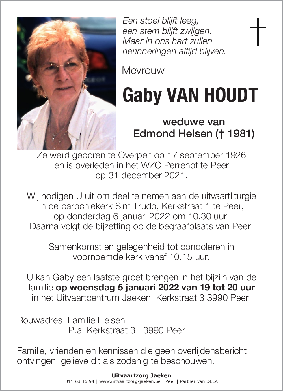 Gaby Van Houdt