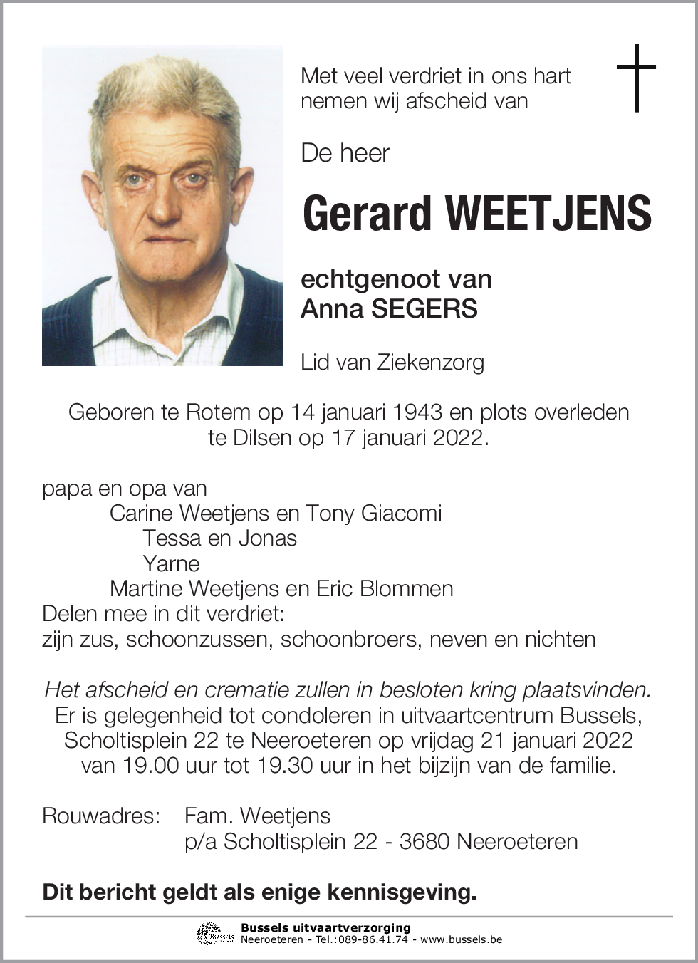 Gerard WEETJENS