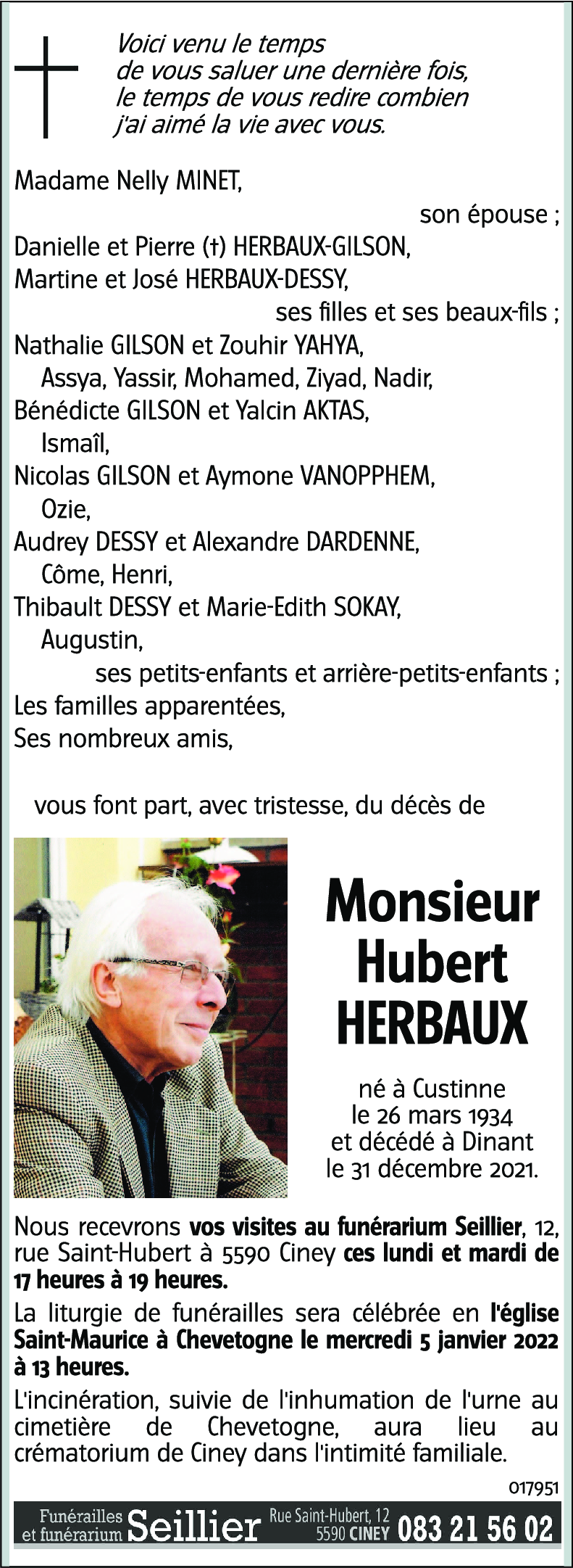 Hubert HERBAUX