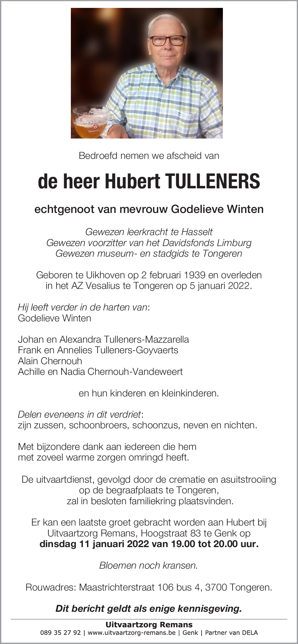 Hubert Tulleners