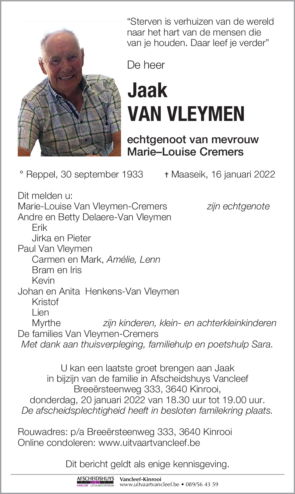 Jaak Van Vleymen