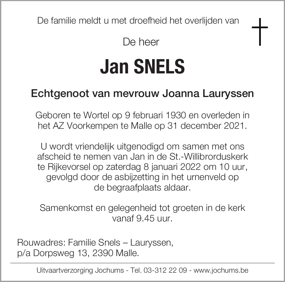 Jan Snels