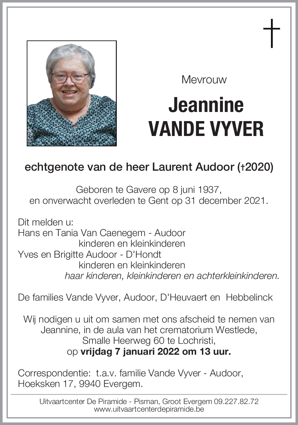 Jeannine Vande Vyver