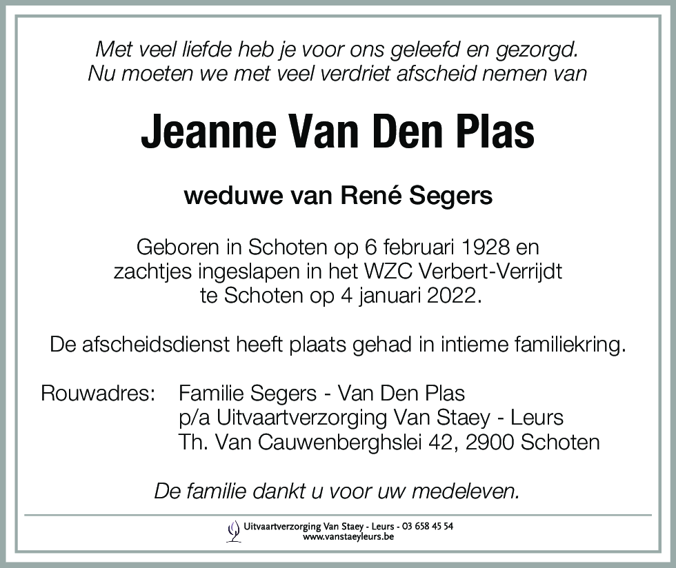Joanna Van Den Plas