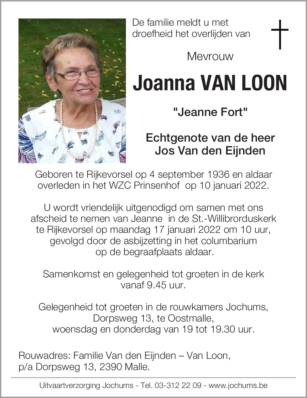 Joanna Van Loon