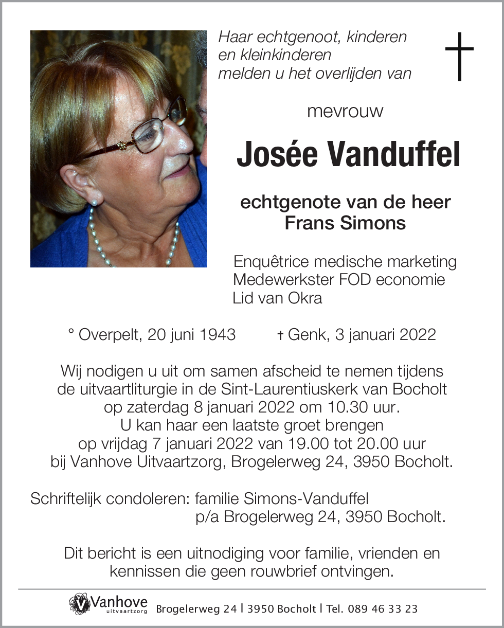 Josée Vanduffel