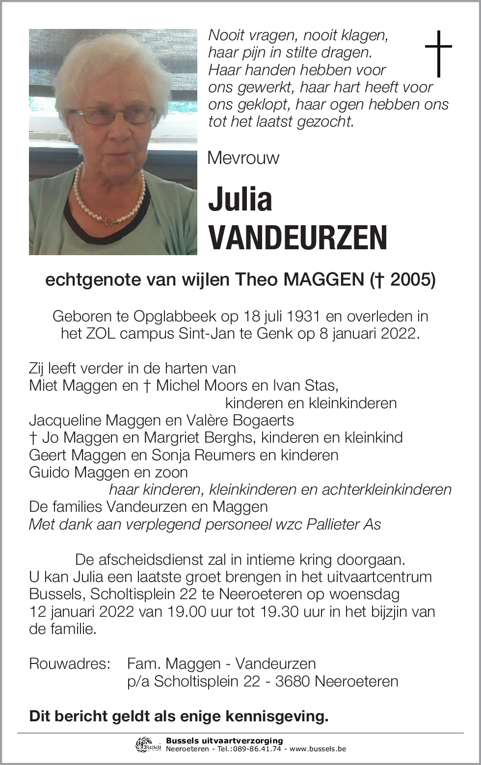 Julia VANDEURZEN