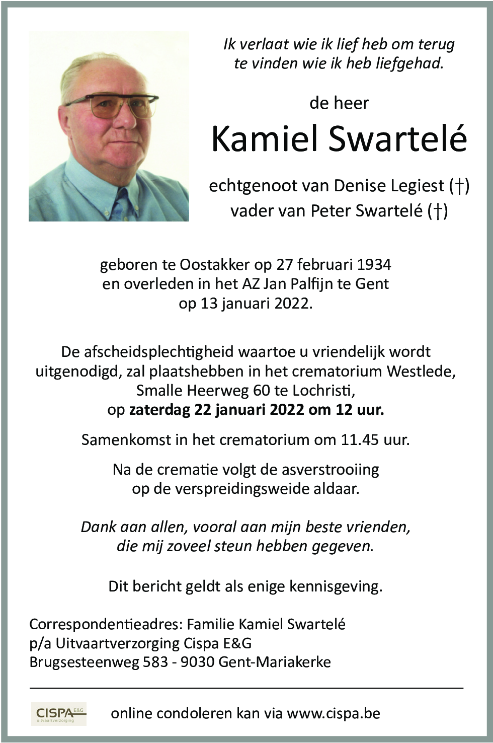 Kamiel Swartelé