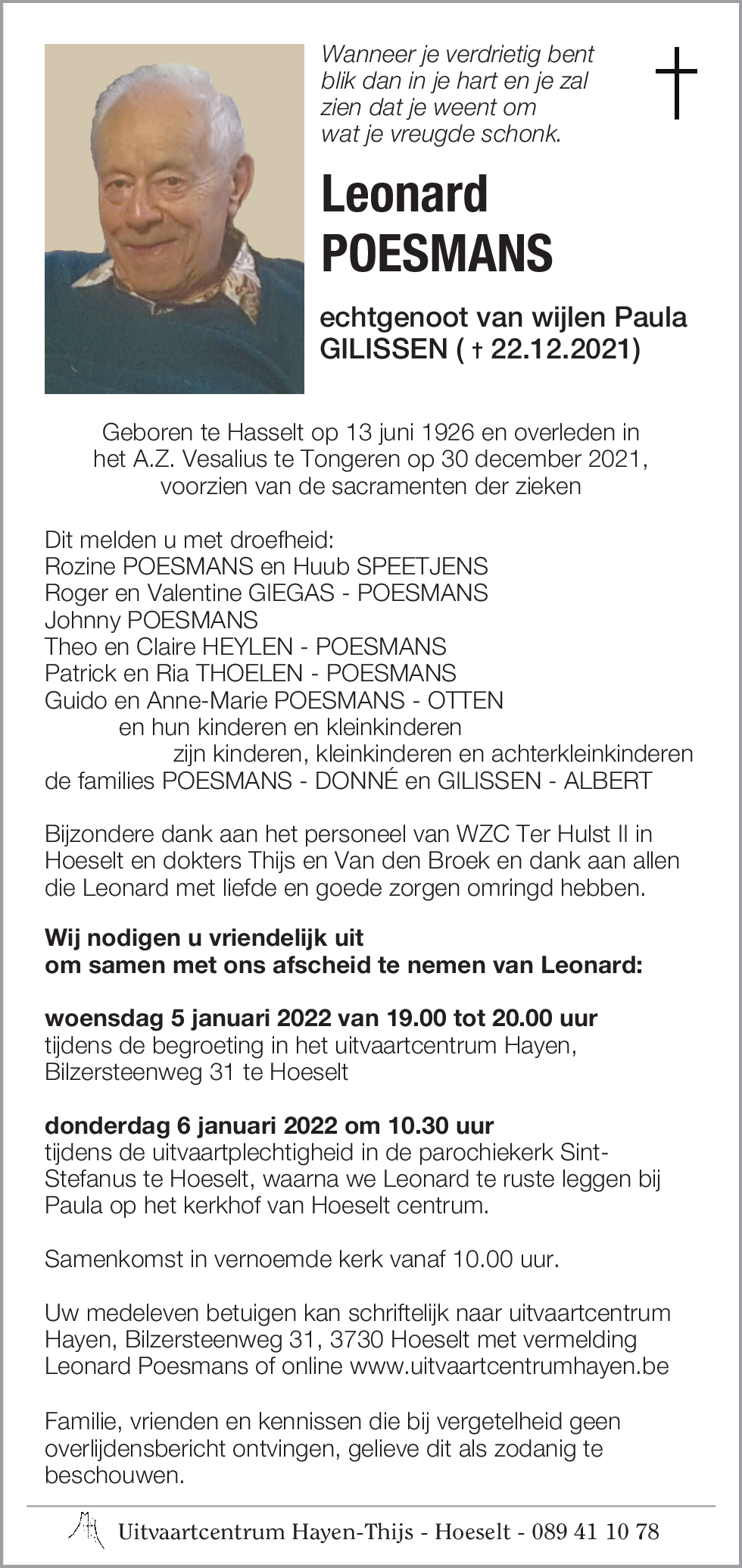 Leonard POESMANS