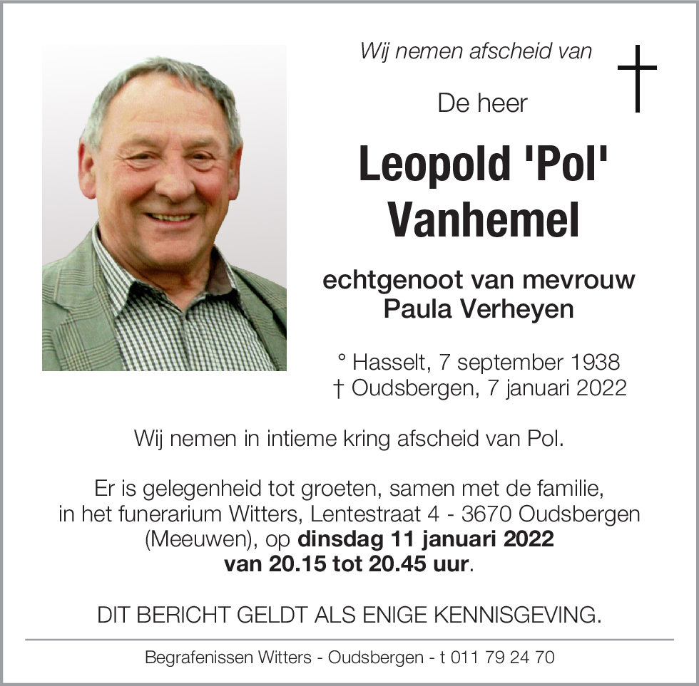 Leopold Vanhemel