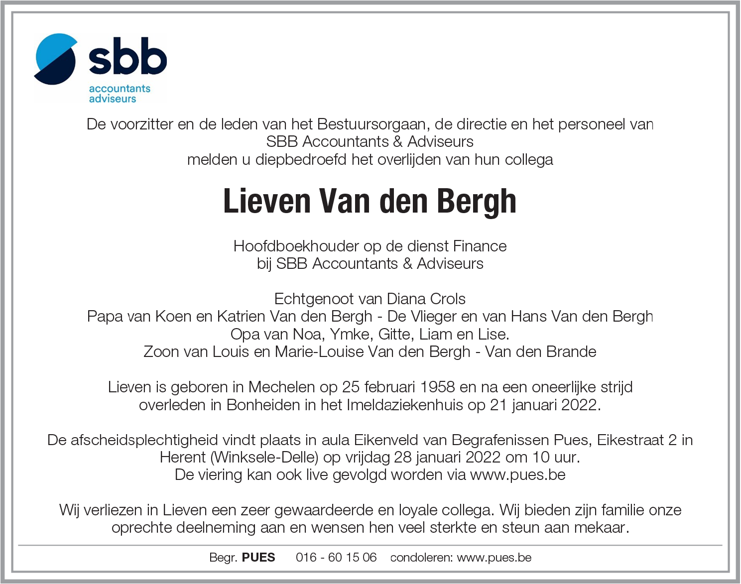 Lieven Van den Bergh