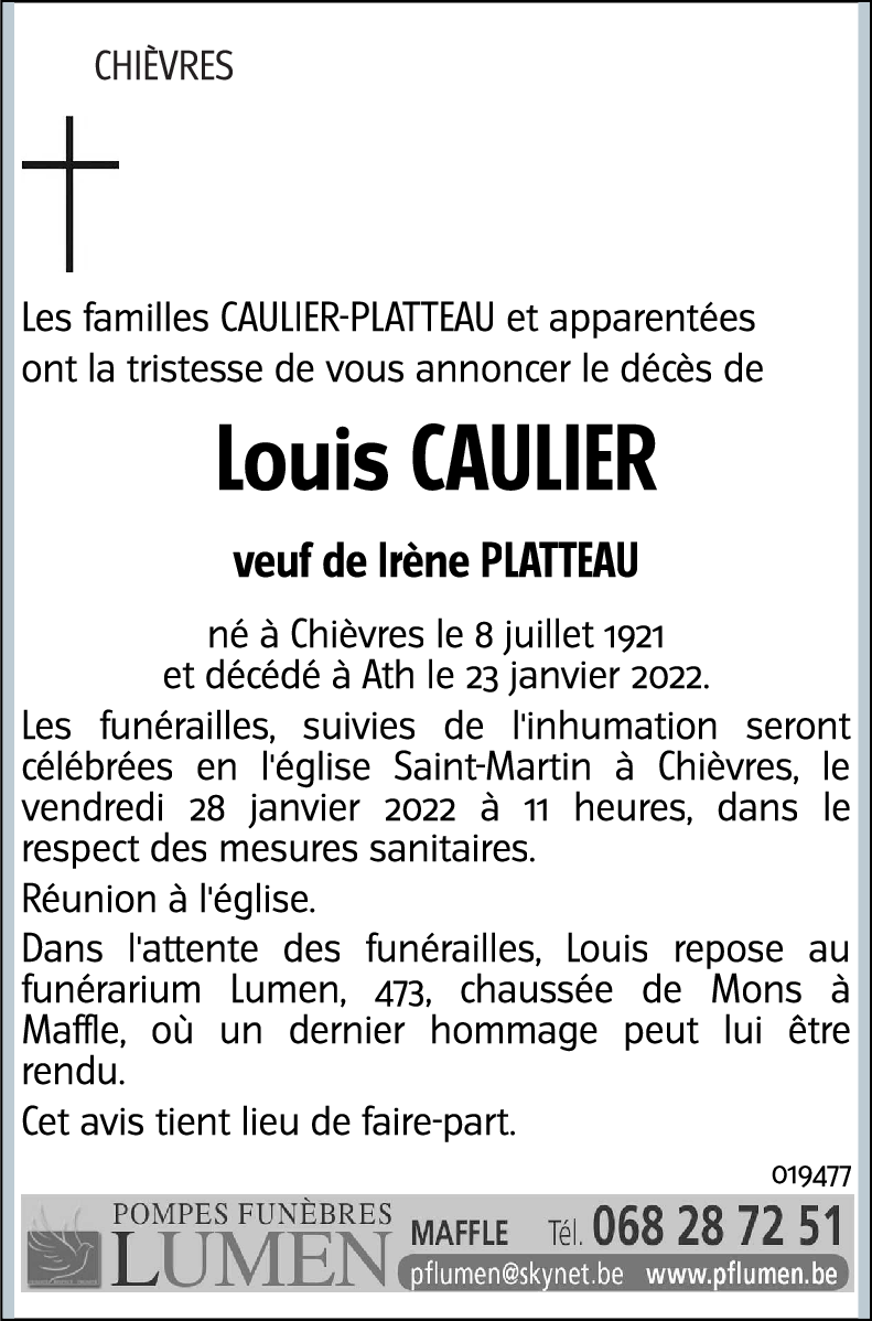 Louis CAULIER