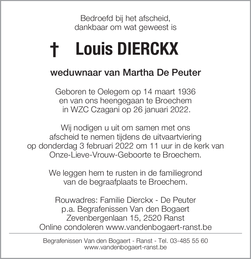 Louis Dierckx