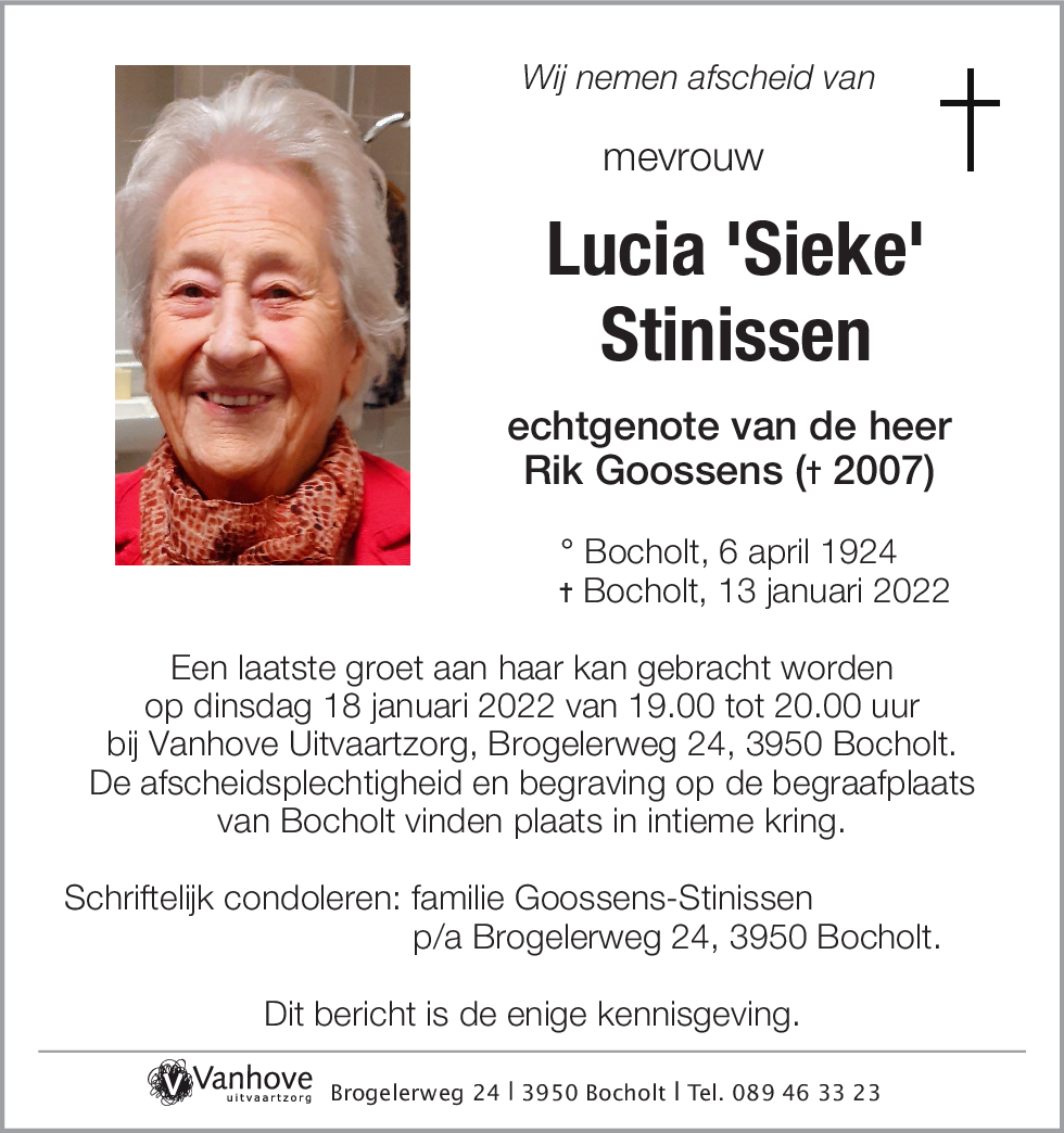 lucia stinissen