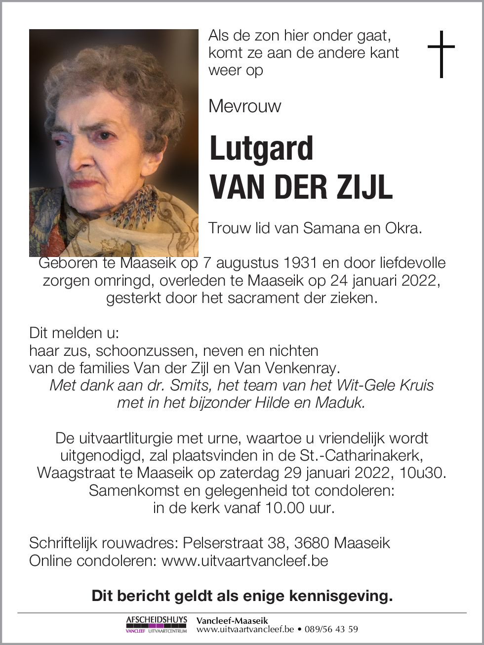 Lutgard Van der Zijl