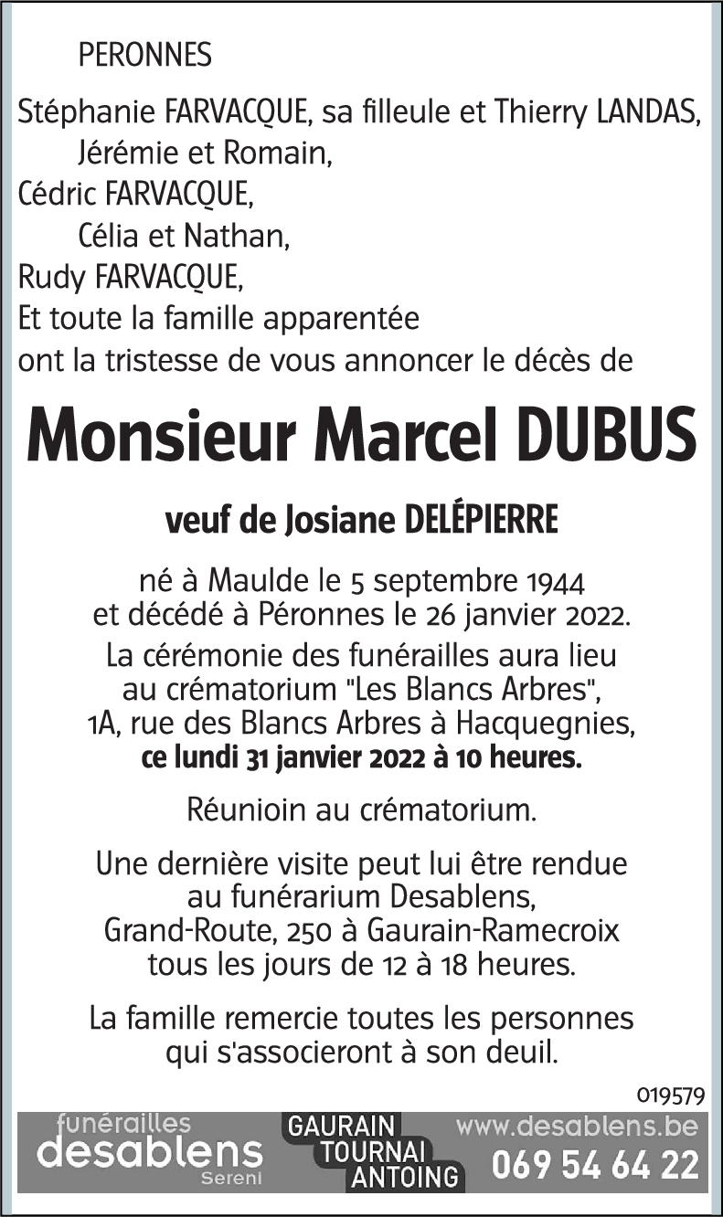 Marcel DUBUS