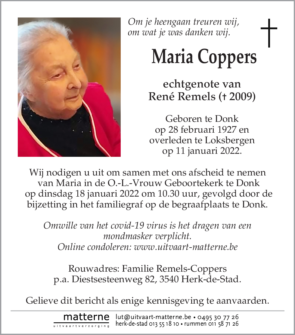 Maria Coppers