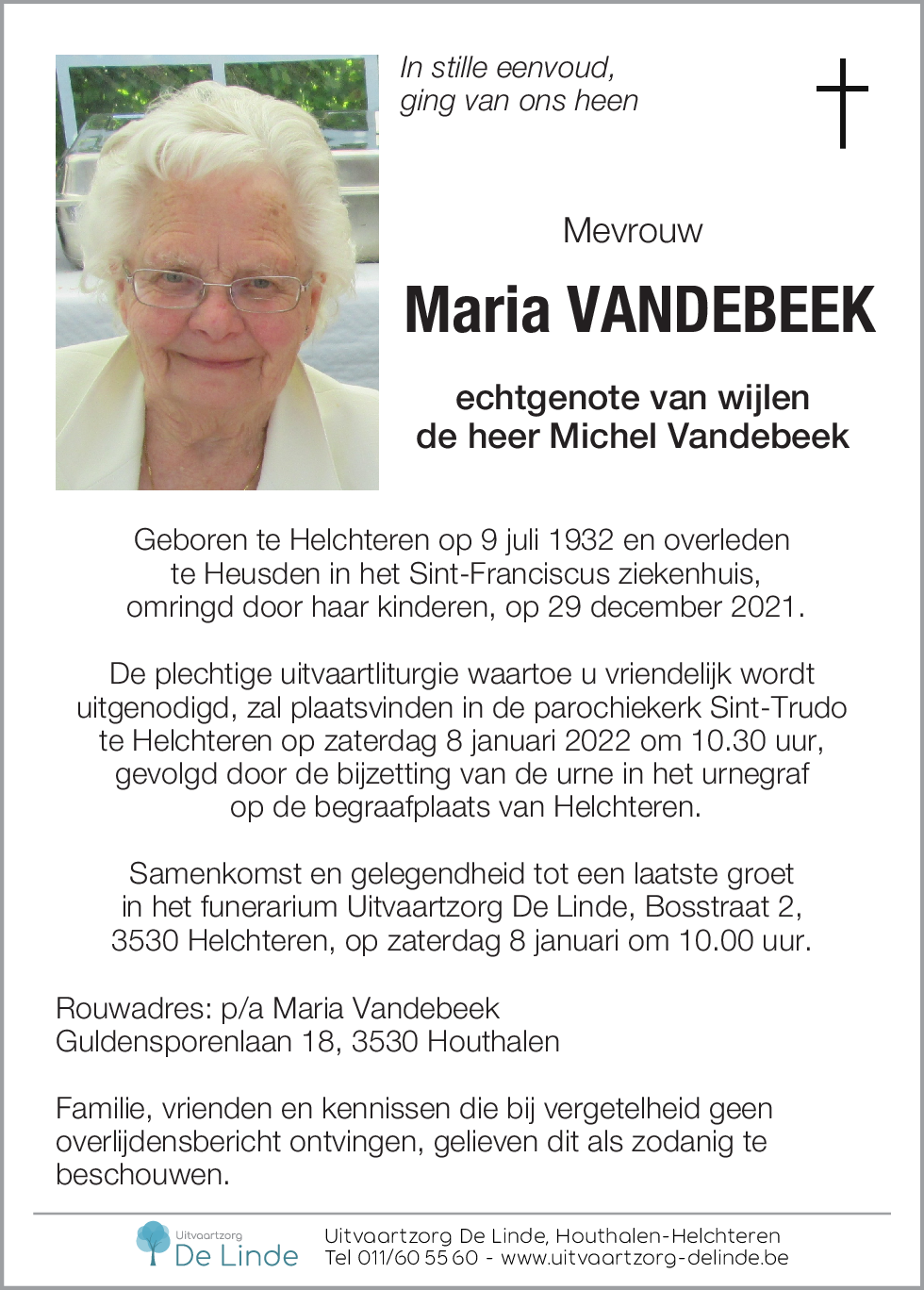 Maria Vandebeek