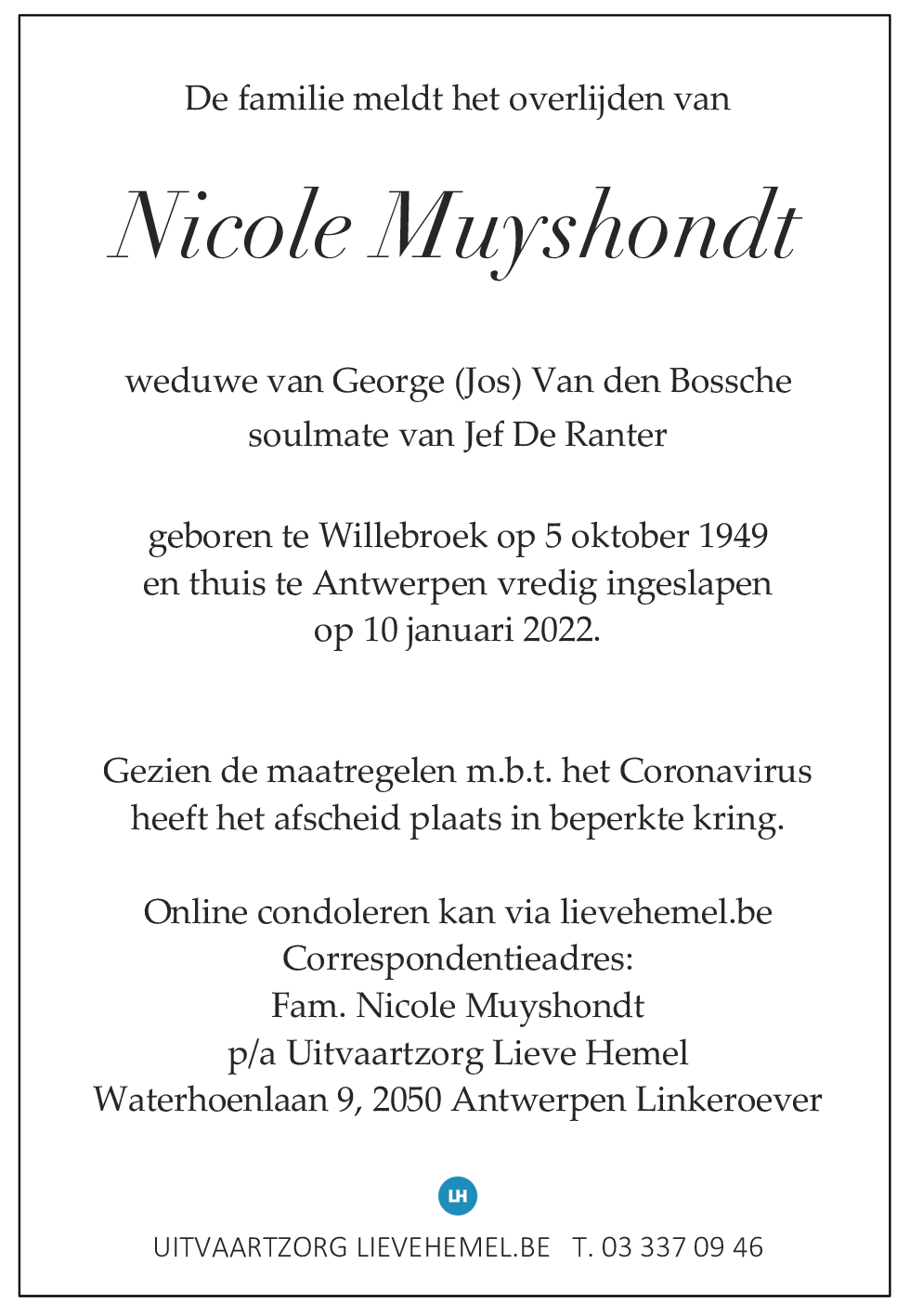 Nicole Muyshondt