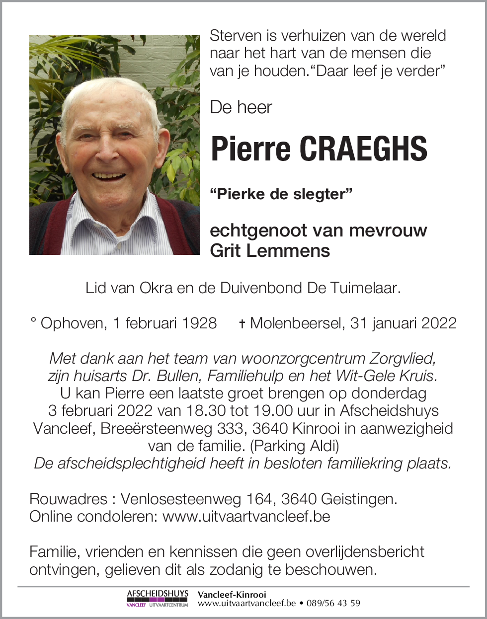 Pierre Craeghs