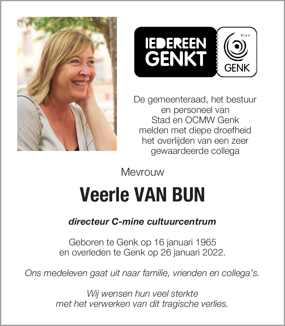 Veerle VAN BUN