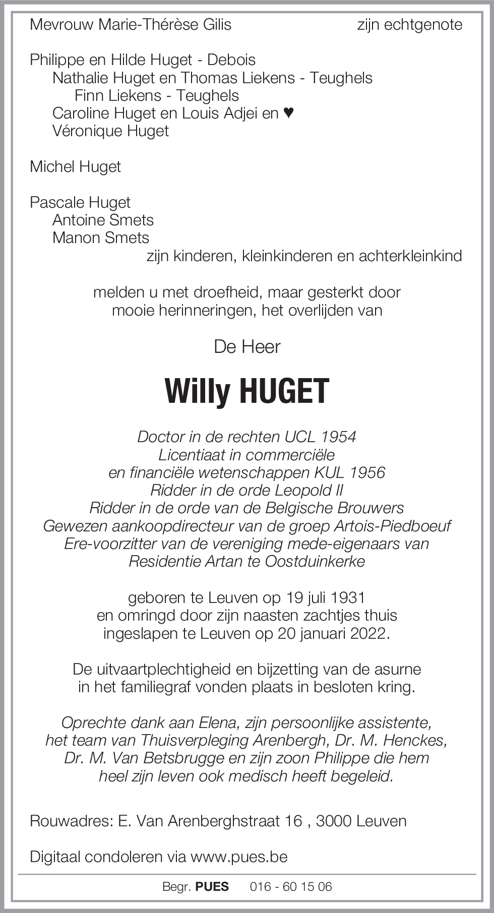 Willy Huget