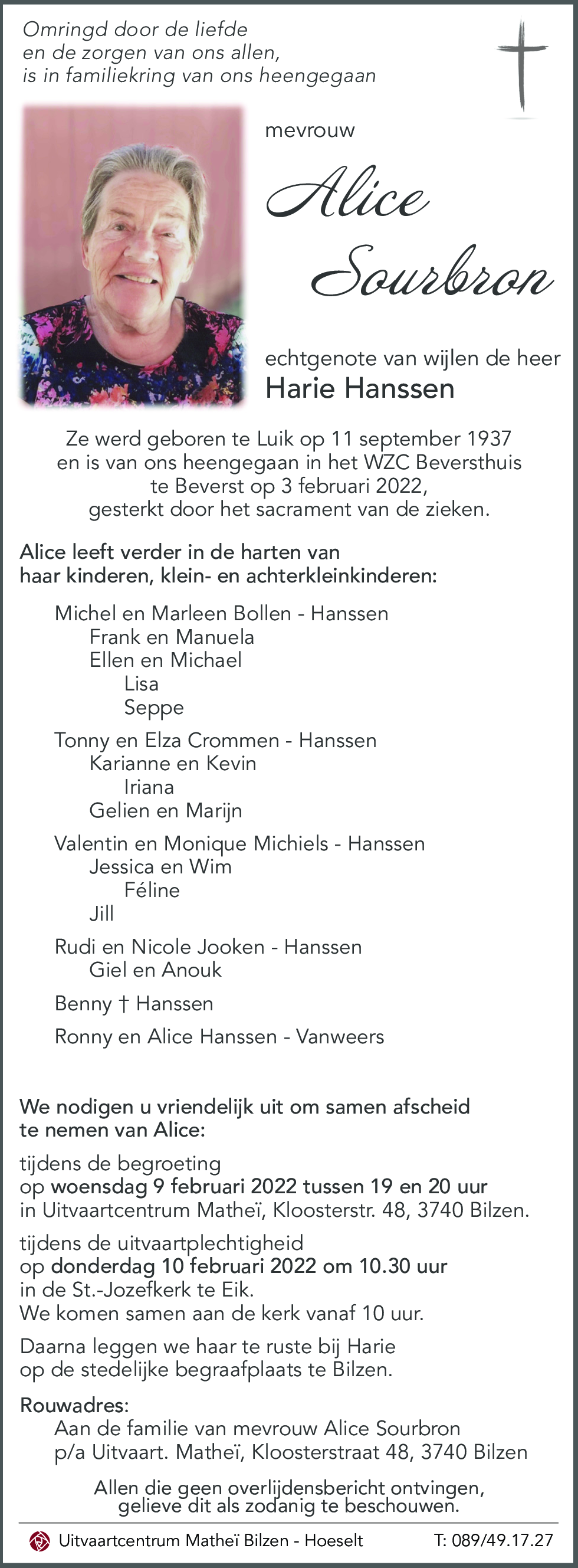 Alice Sourbron