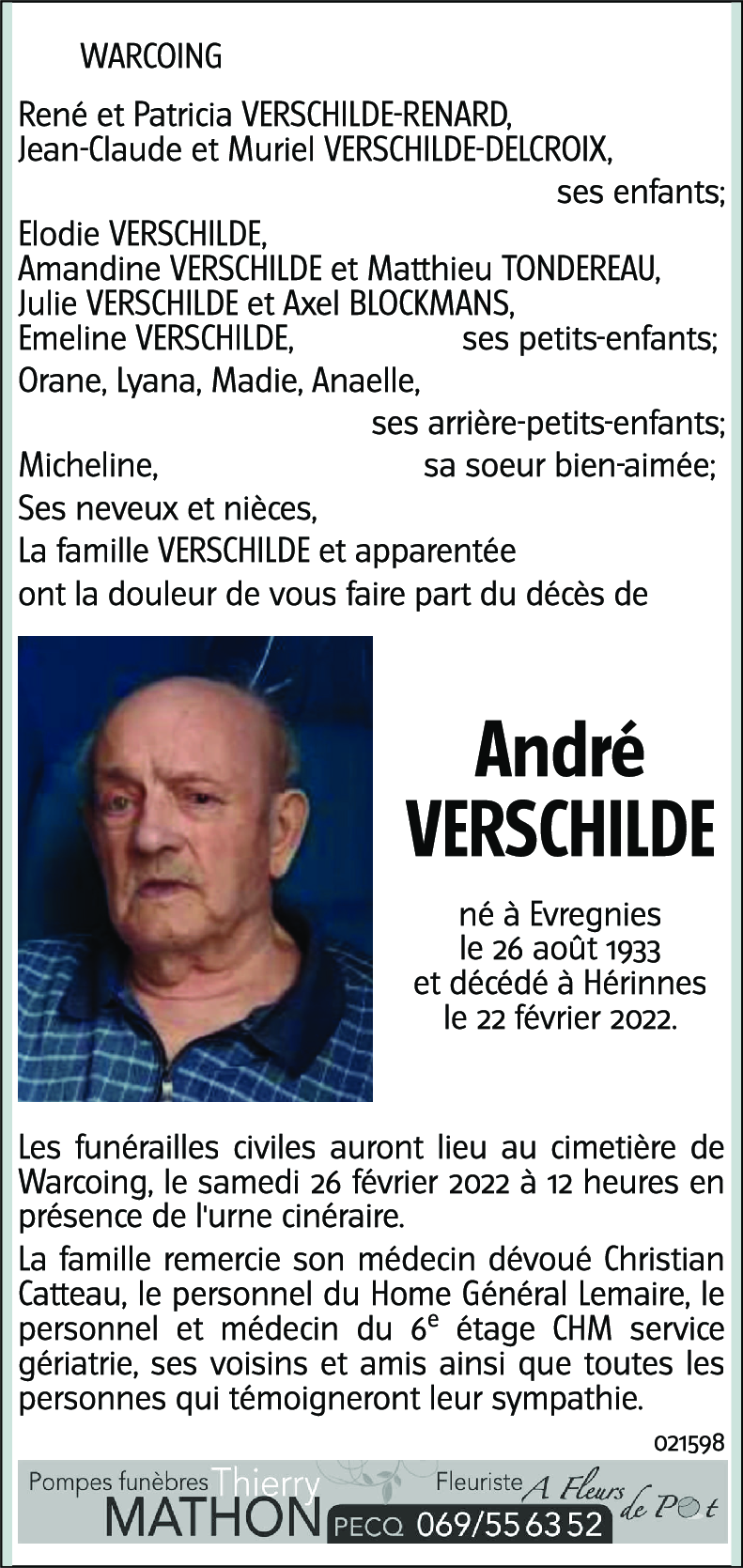 André VERSCHILDE
