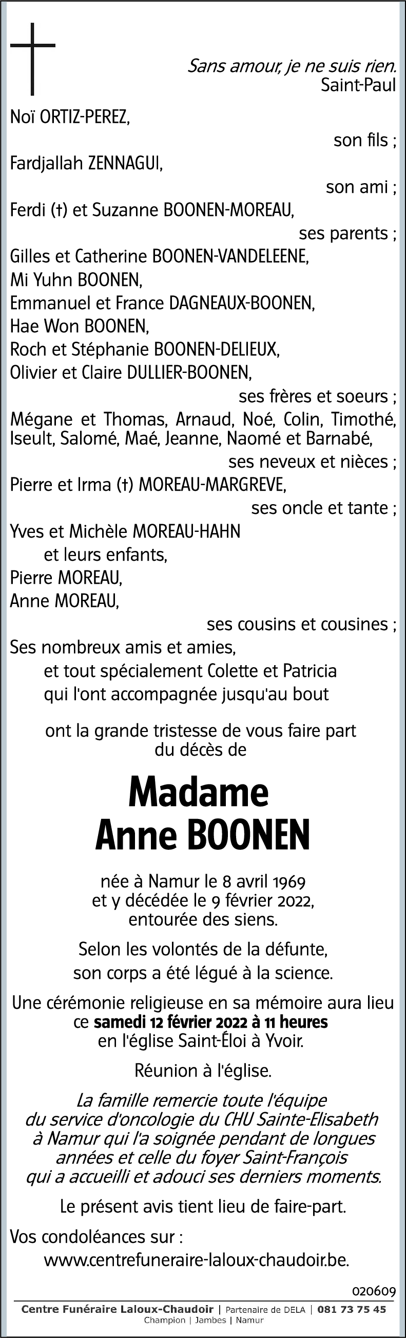 Anne BOONEN