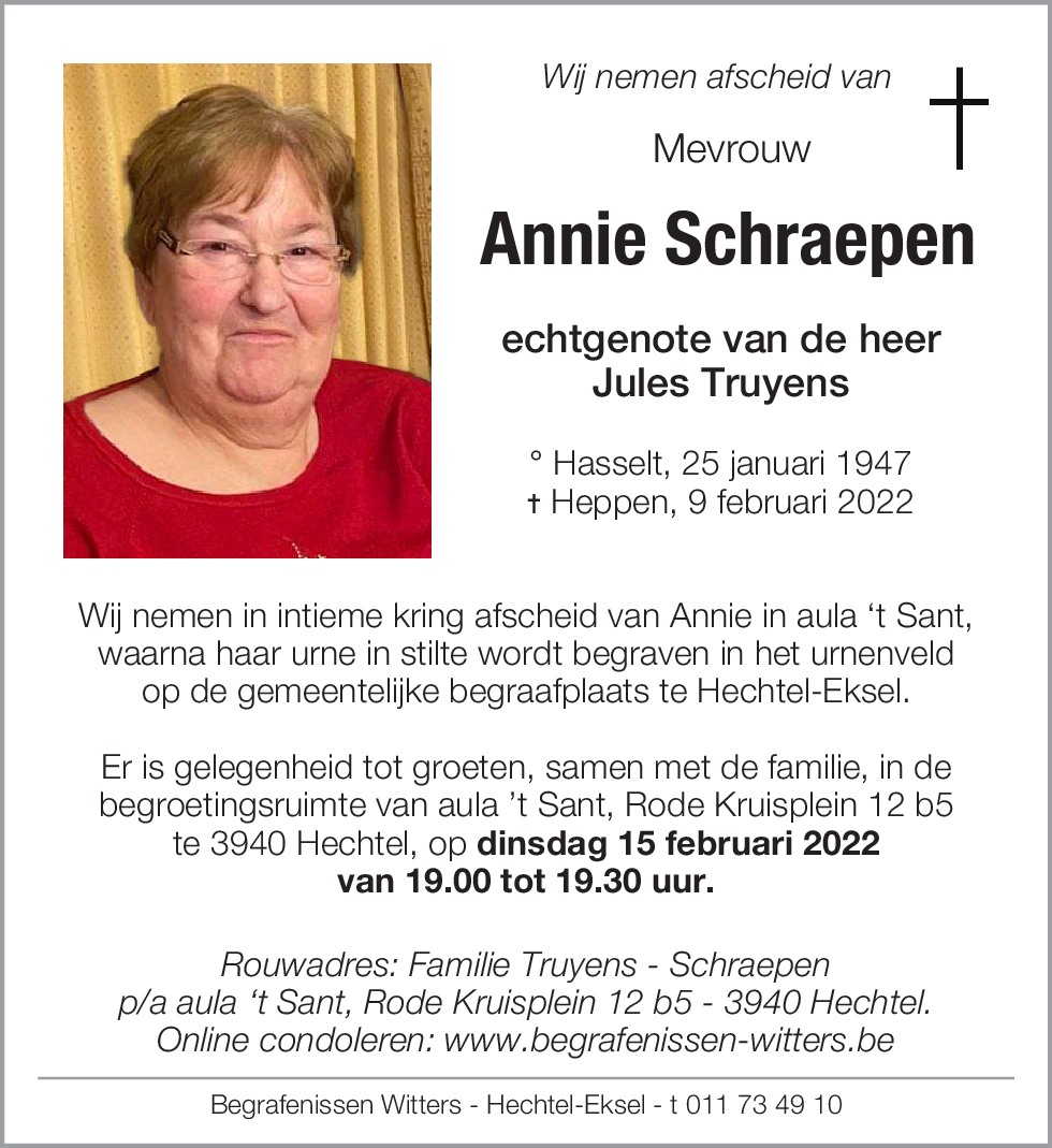 Annie Schraepen