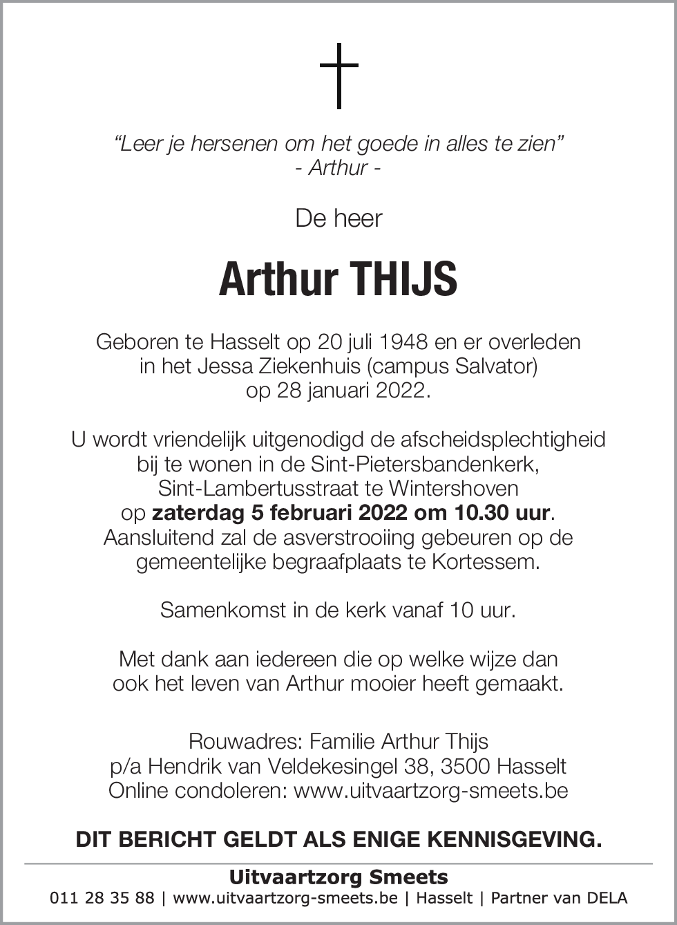 Arthur Thijs