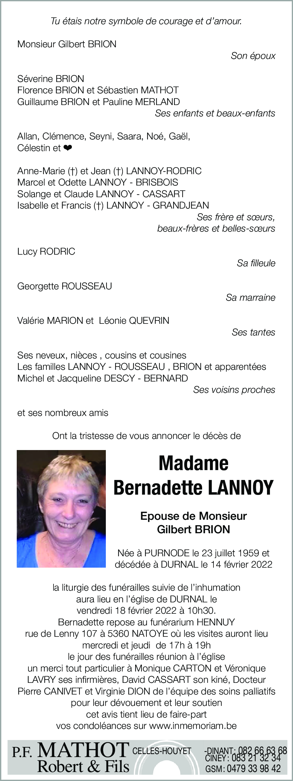 Bernadette Lannoy