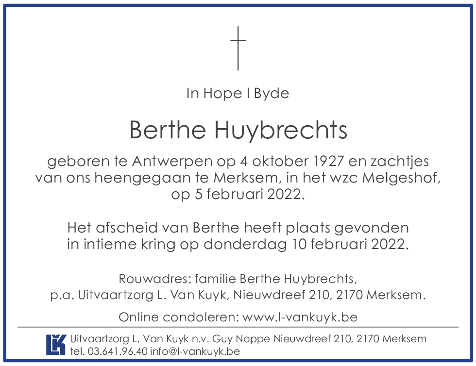 Berthe Huybrechts