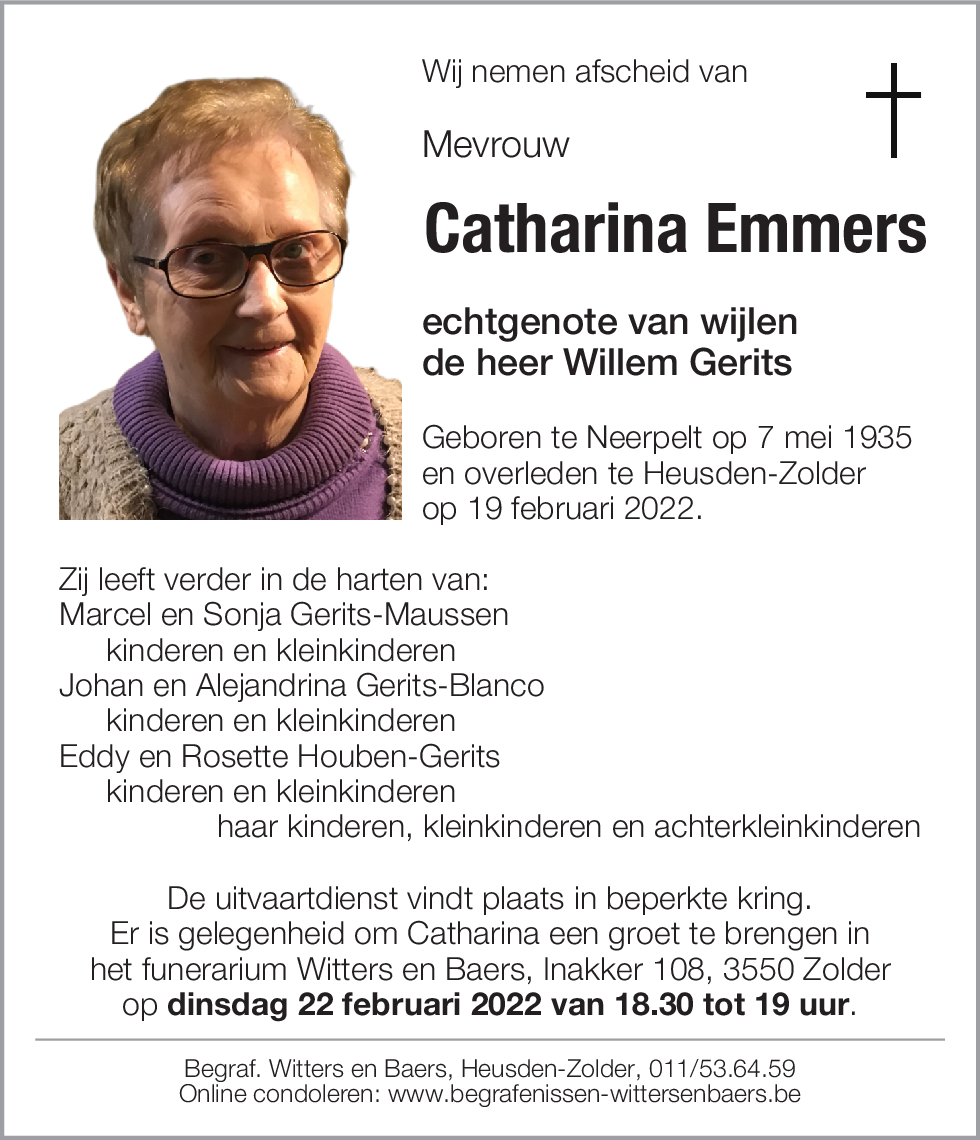Catharina Emmers