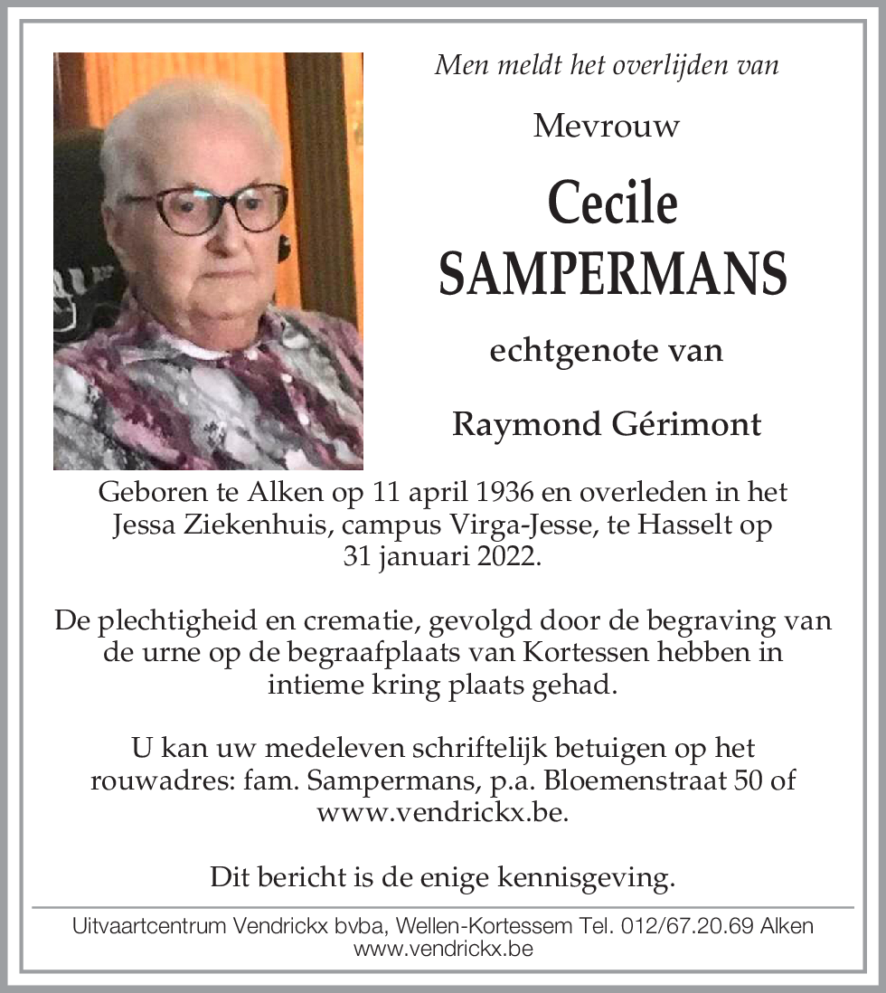 Cecile Sampermans