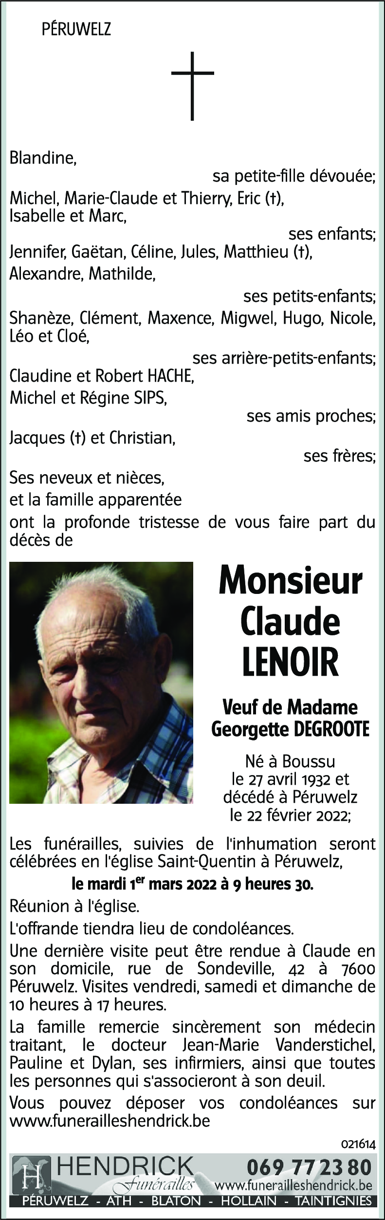 Claude LENOIR