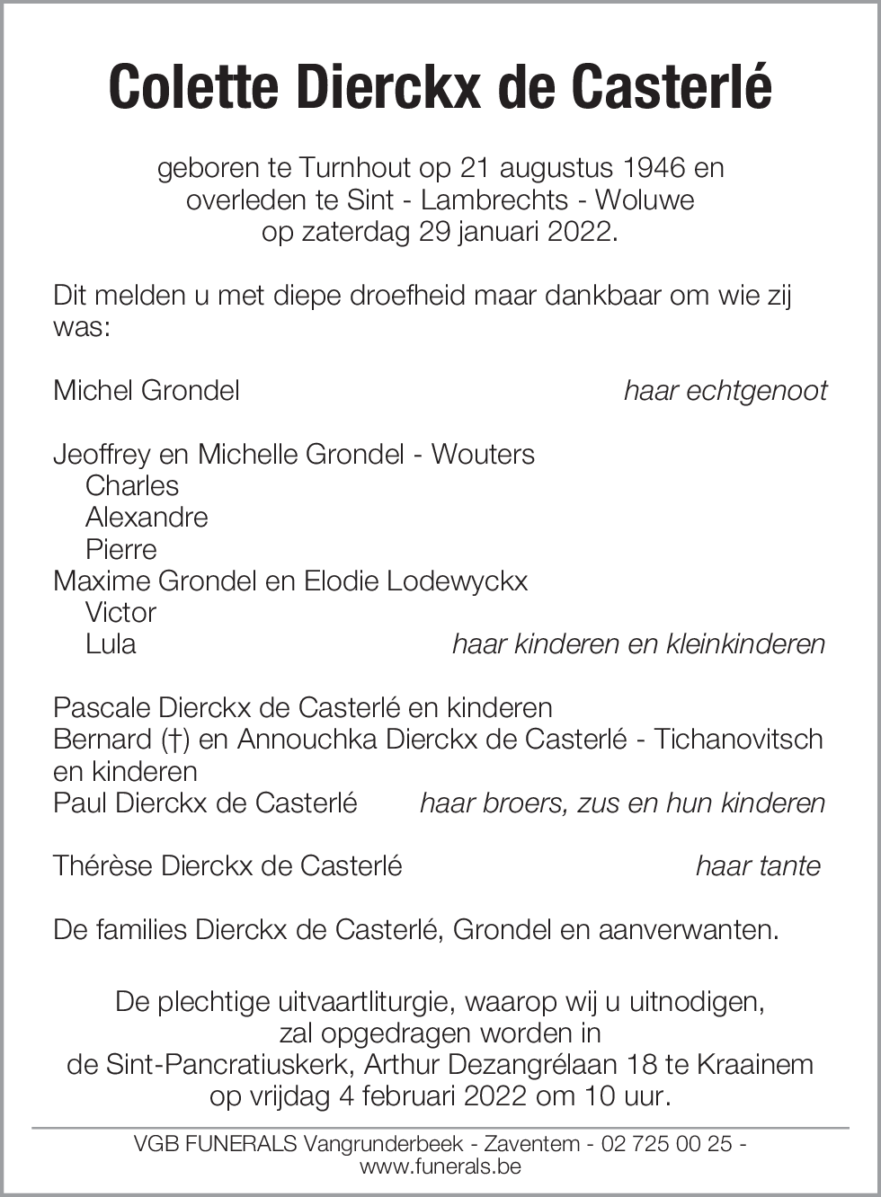 Colette Dierckx de Casterlé