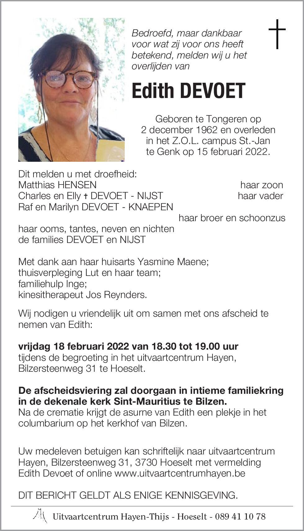Edith DEVOET